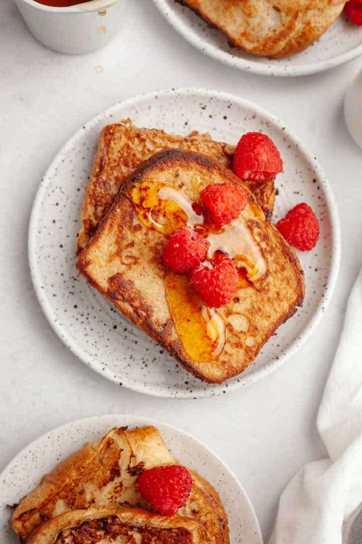 Easy Buttermilk French Toast with Brioche Bread - Alpine Ella